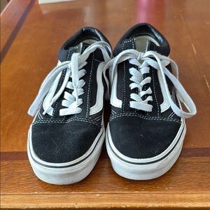 Vans Black and White Women's Sneakers